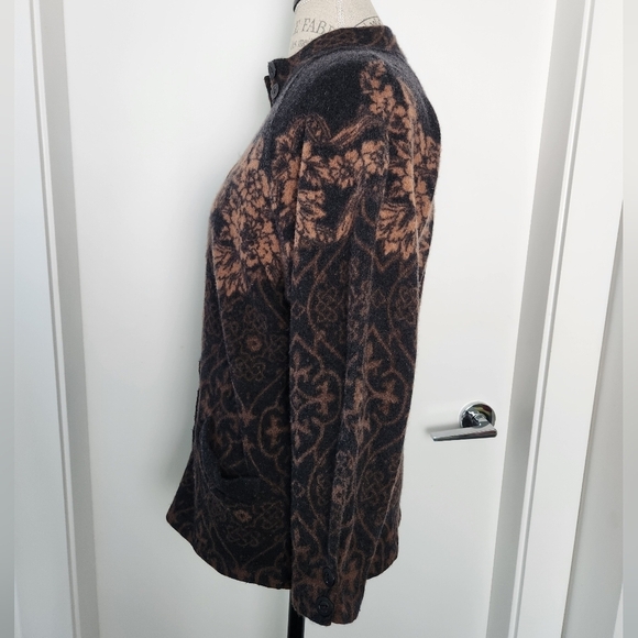 70s Italian wool cardigan - Picture 2 of 16